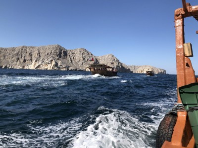 Dhaufahrt in Khasab