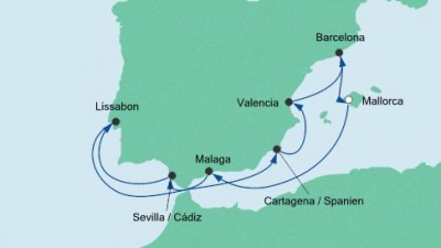 AIDAstella Spanien & Portugal 